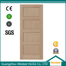 Deep Moulded Panel Interior Wooden MDF Composite Door for Hotel